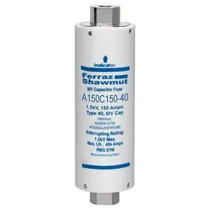 MERSEN FERRAZ A150C150-40 Capacitor Fuse, Medium Voltage, 1500V 150A, Type 40, Striker | CH4TPZ