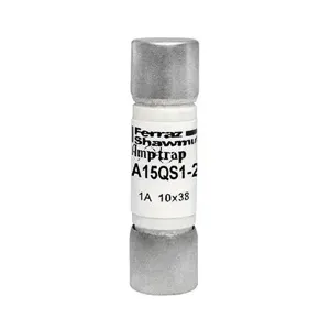 MERSEN FERRAZ A15QS1-2 Semiconductor Fuse, High Speed, 150V, 1A, aR Class | CH4TUN