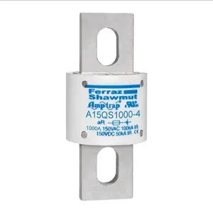 MERSEN FERRAZ A15QS1000-4 Semiconductor Fuse, High Speed, 150V, 1000A, aR Class, Type 4 | CH4TUF