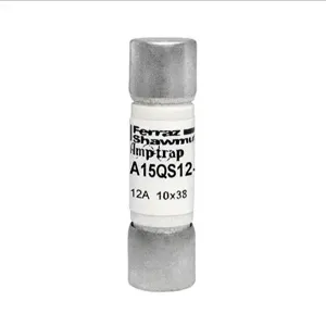 MERSEN FERRAZ A15QS12-2 Semiconductor Fuse, High Speed, 150V, 12A, aR Class | CH4TUR