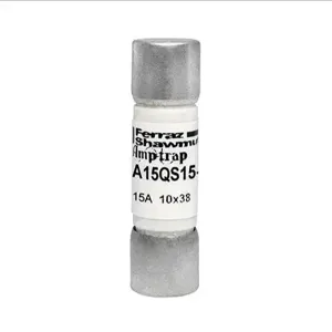 MERSEN FERRAZ A15QS15-2 Semiconductor Fuse, High Speed, 150V, 15A, aR Class | CH4TVE