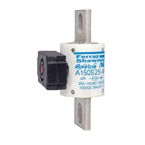 MERSEN FERRAZ A15QS25-4IL Semiconductor Fuse, High Speed, 150V, 25A, aR Class | CH4TWK