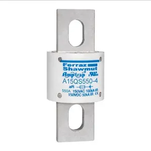 MERSEN FERRAZ A15QS550-4 Semiconductor Fuse, High Speed, 150V, 550A, aR Class | CH4TYN