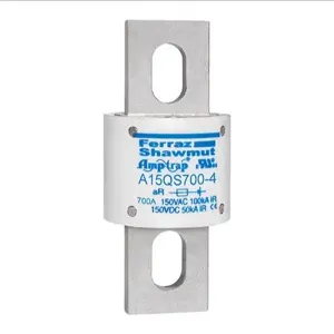 MERSEN FERRAZ A15QS700-4 Semiconductor Fuse, High Speed, 150V, 700A, aR Class | CH4TZB