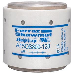 MERSEN FERRAZ A15QS800-128 Semiconductor Fuse, High Speed, 150V, 800A, aR Class, Type 128 | CH4TZL