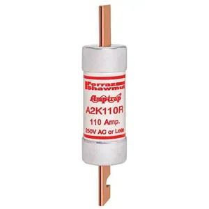 MERSEN FERRAZ A2K110R Fuse, Fast Acting, 250V, 110A, Class RK1 | CH4UCH A2K20R