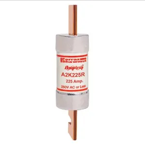 MERSEN FERRAZ A2K225R Fuse, Fast Acting, 250V, 225A, Class RK1, 1 Pole | AG8LEX