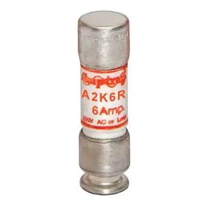 MERSEN FERRAZ A2K6R Fuse, Fast Acting, 250V, 6A, Class RK1 | CH4UCT