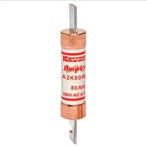 MERSEN FERRAZ A2K80R Fuse, Fast Acting, 250V, 80A, Class RK1, 1 Pole | AG8LFL