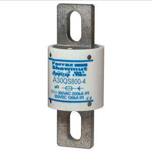 MERSEN FERRAZ A30QS800-4 Semiconductor Fuse, High Speed, 300V, 800A, aR Class, Type 4 | CH4UKY