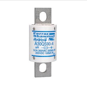 MERSEN FERRAZ A30QS90-4 Semiconductor Fuse, High Speed, 300V, 90A, aR Class | CH4ULE