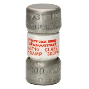 MERSEN FERRAZ A3T10 Fuse, Fast Acting, 300V, 10A, Class T, 1 Pole | AG8LGH