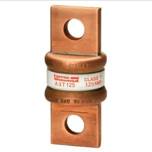 MERSEN FERRAZ A3T125 Fuse, Fast Acting, 300V, 125A, Class T | CH4ULL A3T25