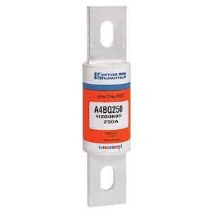 MERSEN FERRAZ A4BQ250 Time Delay Fuse, 600V, 250A, Class L | CH4UPZ