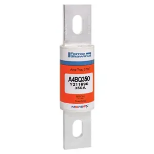 MERSEN FERRAZ A4BQ350 Time Delay Fuse, 600V, 350A, Class L | CH4UQG