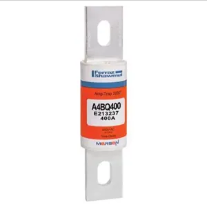 MERSEN FERRAZ A4BQ400 Time Delay Fuse, 600V, 400A, Class L, 1 Pole | AG8LJB