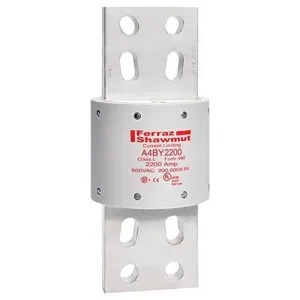 MERSEN FERRAZ A4BY2200 Time Delay Fuse, 600V, 2200A, Class L | CH4UTW A4BY1201