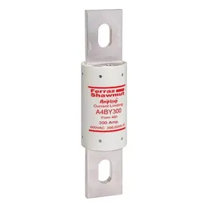 MERSEN FERRAZ A4BY300 Time Delay Fuse, 600V, 300A, Class L | CH4UUA