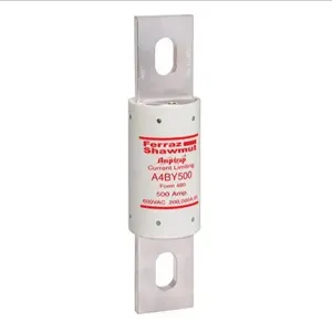 MERSEN FERRAZ A4BY500 Time Delay Fuse, 600V, 500A, Class L, 1 Pole | AG8LJX