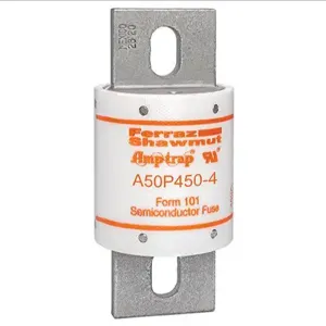 MERSEN FERRAZ A50P450-4 Semiconductor Fuse, High Speed, 500V, 450A, aR Class | CH4UXP