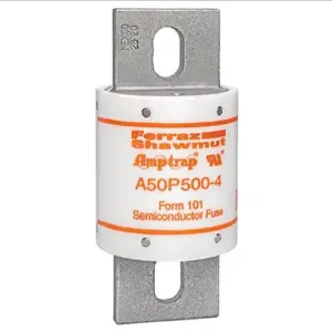 MERSEN FERRAZ A50P500-4 Semiconductor Fuse, High Speed, 500V, 500A, aR Class | CH4UXT