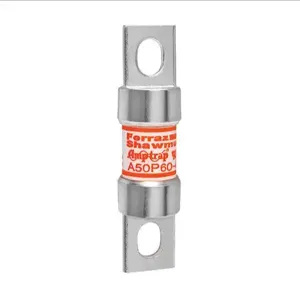 MERSEN FERRAZ A50P60-4 Semiconductor Fuse, High Speed, 500V, 60A, aR Class, Type 4 | CH4UYF