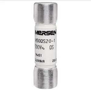 MERSEN FERRAZ A50QS20-1 Semiconductor Fuse, High Speed, 500V 20A, aR Class | CH4UZQ