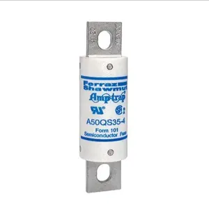 MERSEN FERRAZ A50QS35-4 Semiconductor Fuse, High Speed, 500V 35A, aR Class | CH4VAG