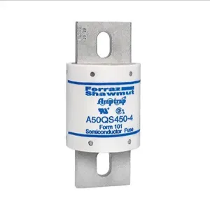 MERSEN FERRAZ A50QS450-4 Semiconductor Fuse, High Speed, 500V 450A, aR Class | CH4VAN