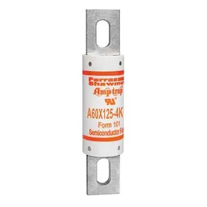 MERSEN FERRAZ A60X125-4K Semiconductor Fuse, High Speed, 600V, 125A, aR Class, Type 4K | CH4VFG