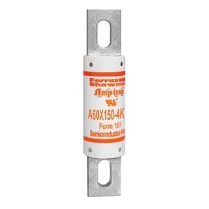 MERSEN FERRAZ A60X150-4K Semiconductor Fuse, High Speed, 600V, 150A, aR Class, Type 4K | CH4VFM