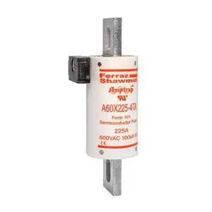 MERSEN FERRAZ A60X225-4TA Semiconductor Fuse, High Speed, 600V, 225A, aR Class, Type 4 | CH4VGH