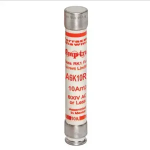 MERSEN FERRAZ A6K10R Fuse, 600VAC, 10A, 1 Pole | AG8LNB