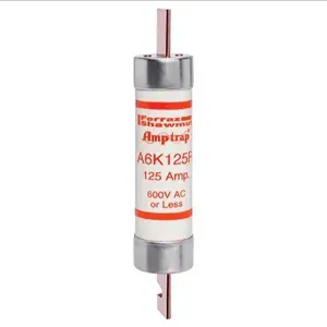 MERSEN FERRAZ A6K125R Fuse, Fast Acting, 600V, 125A, Class RK1 | CH4VKR