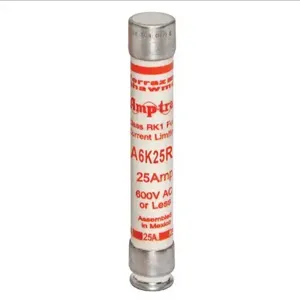 MERSEN FERRAZ A6K25R Fuse, 600VAC, 25A, 1 Pole | AG8LNJ