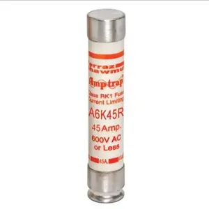 MERSEN FERRAZ A6K45R Fuse, 600VAC, 45A, 1 Pole | AG8LNR