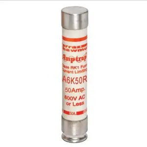 MERSEN FERRAZ A6K50R Fuse, 600VAC, 50A, 1 Pole | AG8LNU