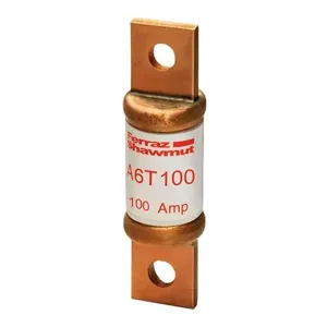 MERSEN FERRAZ A6T100-BPK Fuse, Fast Acting, 600V, 100A, Class T, Bulk | CH4VLD