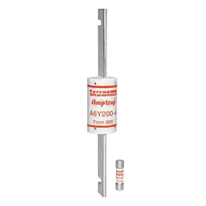 MERSEN FERRAZ A6Y50-1 Current Limiting Fuse, 600V, 50A, Type 1, Ferrule Mount | CH4VPY