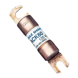 MERSEN FERRAZ ACK100 Forklift Truck Fuse, 125VAC/VDC, 100A | CH4WAH