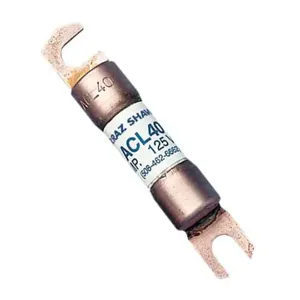 MERSEN FERRAZ ACL40 Forklift Truck Fuse, 125VAC/VDC, 40A | CH4WBR ACL30