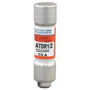 MERSEN FERRAZ ATDR1/2 Time Delay Fuse, 600V, Class CC, 1 Pole | AG8LUQ