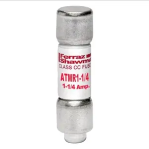 MERSEN FERRAZ ATMR1-1/4 Fuse, Fast Acting, 600V, 1.25A, Class CC, 1 Pole | AG8LXB