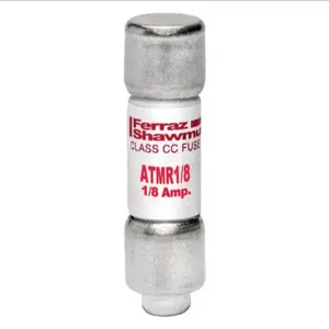 MERSEN FERRAZ ATMR1/8 Fuse, Fast Acting, 600V, 0.125A, Class CC, 1 Pole | AG8LWY