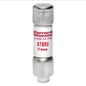 MERSEN FERRAZ ATMR6 Fuse, Fast Acting, 600V, 6A, Class CC, 1 Pole | AG8LXR