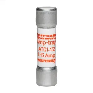 MERSEN FERRAZ ATQ1-1/2 Time Delay Midget Fuse, 500VAC, 1.5A, 1 Pole | AG8LYB