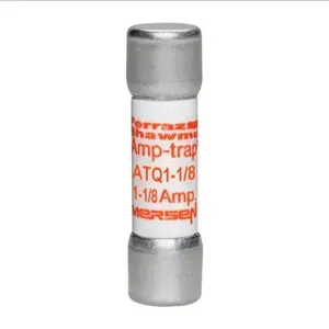 MERSEN FERRAZ ATQ1-1/8 Time Delay Midget Fuse, 500VAC, 1.125A, 1 Pole | AG8LYD