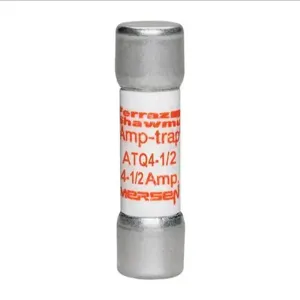 MERSEN FERRAZ ATQ4-1/2 Time Delay Midget Fuse, 500VAC, 4.5A, 1 Pole | AG8LYY