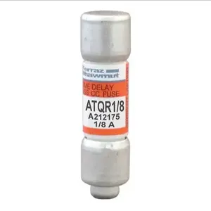 MERSEN FERRAZ ATQR1/8 Time Delay Fuse, 600V, 125A, Class CC, 1 Pole | AG8LZK