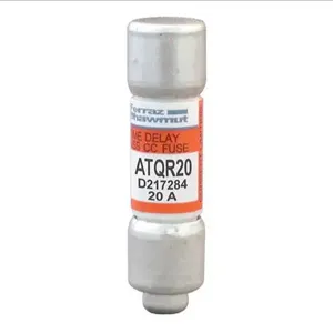 MERSEN FERRAZ ATQR20 Time Delay Fuse, 600V, 20A, Class CC, 1 Pole | AG8LZV